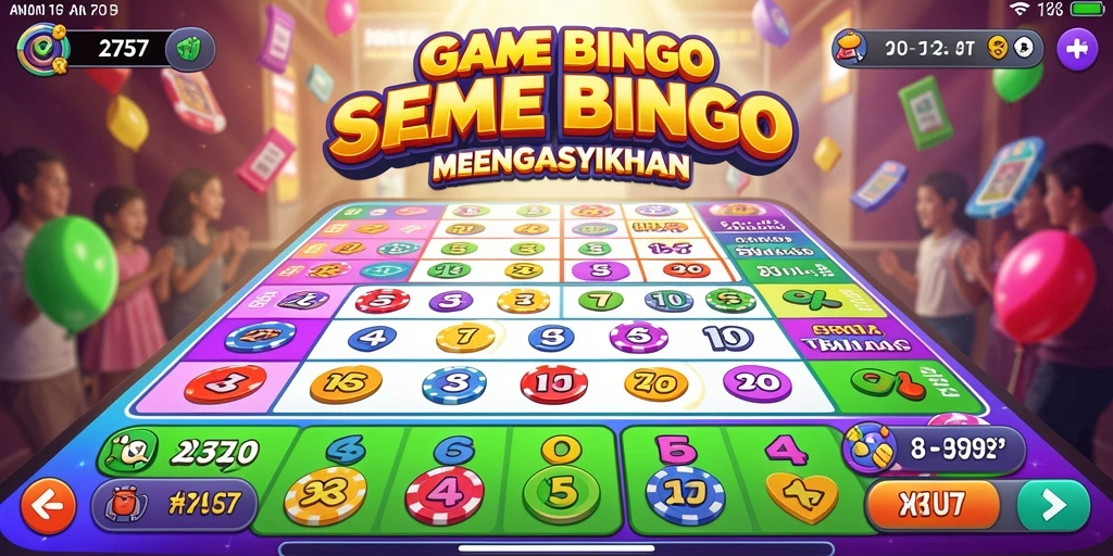 Tampilan gameplay Bingo yang mengasyikkan di 2757.