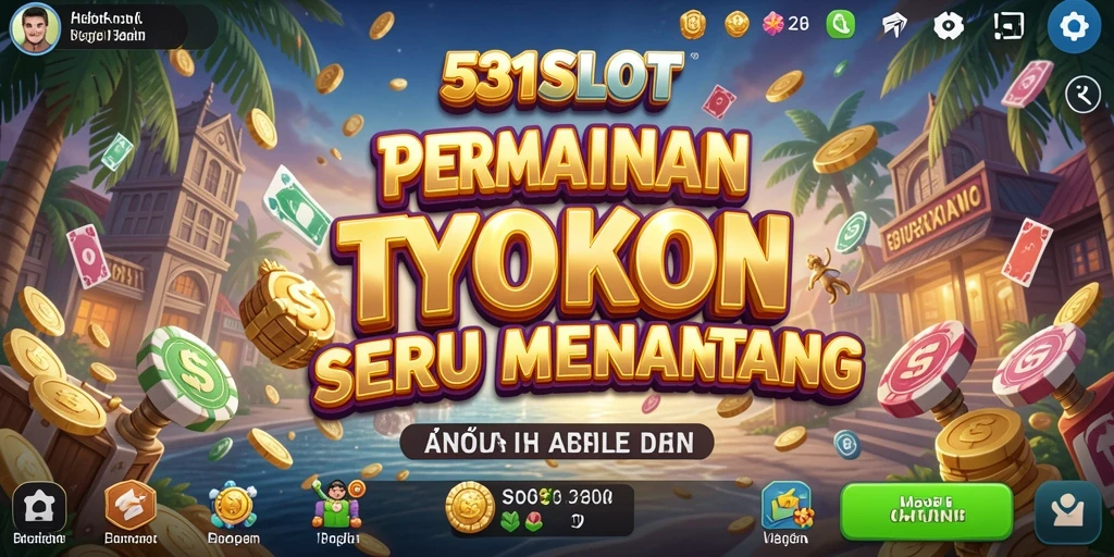 Tampilan menarik dari gameplay Tycoon 531SLOT yang seru.