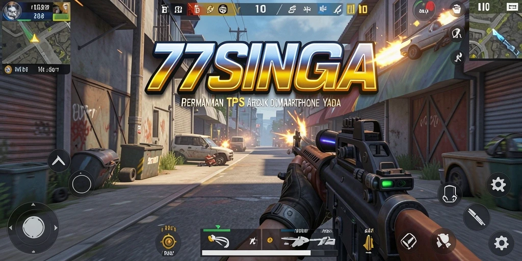 Tampilan gameplay seru di 77SINGA dengan aksi menegangkan.