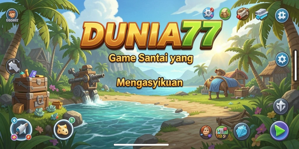 Tampilan gameplay DUNIA77 yang menarik dan mengasyikkan.