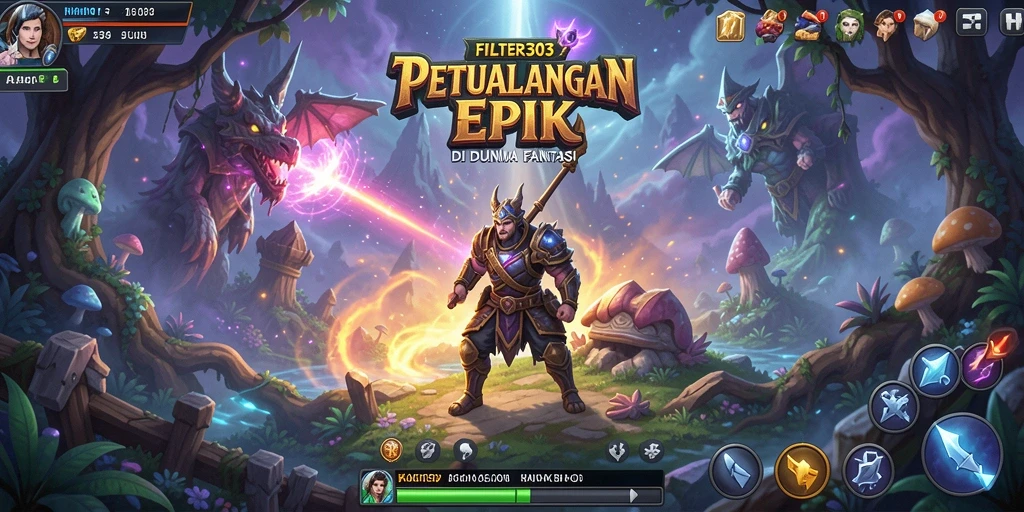 Screenshot menampilkan gameplay menakjubkan dari FILTER303 dengan petualangan epik.