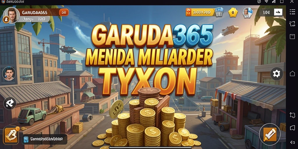 Tangkapan layar GARUDA365 menunjukkan aksi dinamis dalam gameplay Tycoon.