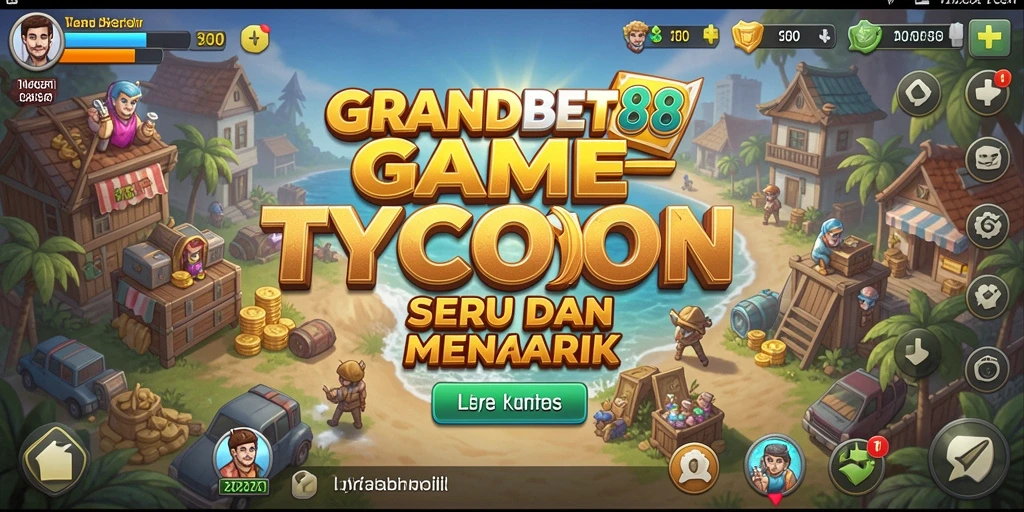 Tampilan gameplay seru dan interaktif dari GRANDBET88.
