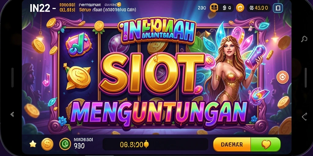 Tampilan gameplay Slot IN22 yang menantang dan seru.