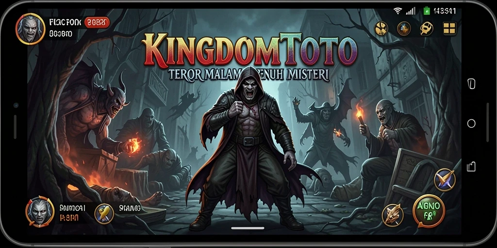 Tampilan seram dalam gameplay KINGDOMTOTO yang penuh ketegangan.