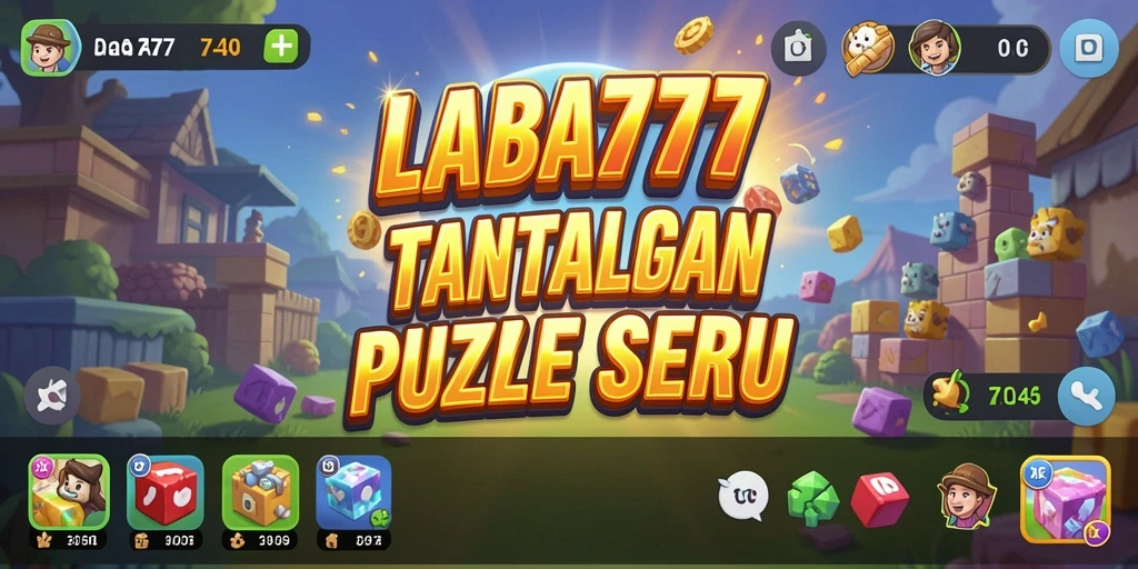 Tampilan menarik dari gameplay LABA777 yang penuh tantangan Puzzle.