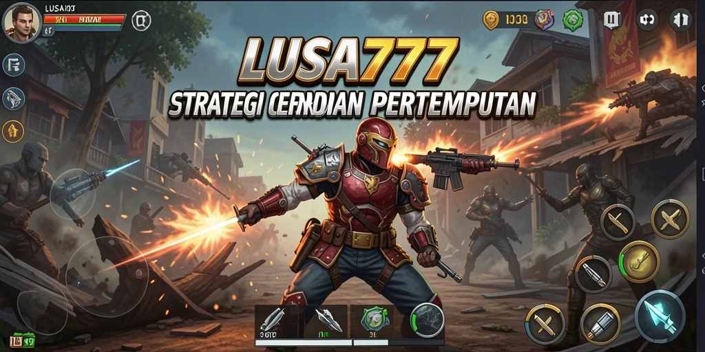 Screenshot LUSA777 menampilkan pertempuran strategis yang mendebarkan.