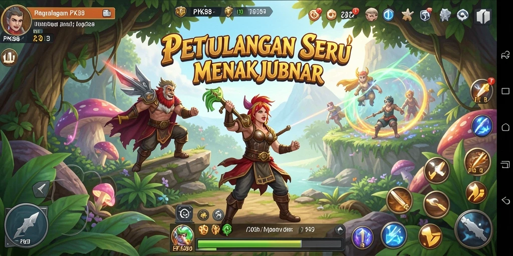 Gameplay PK88 menunjukkan aksi petualangan yang mendebarkan dengan grafik menawan.