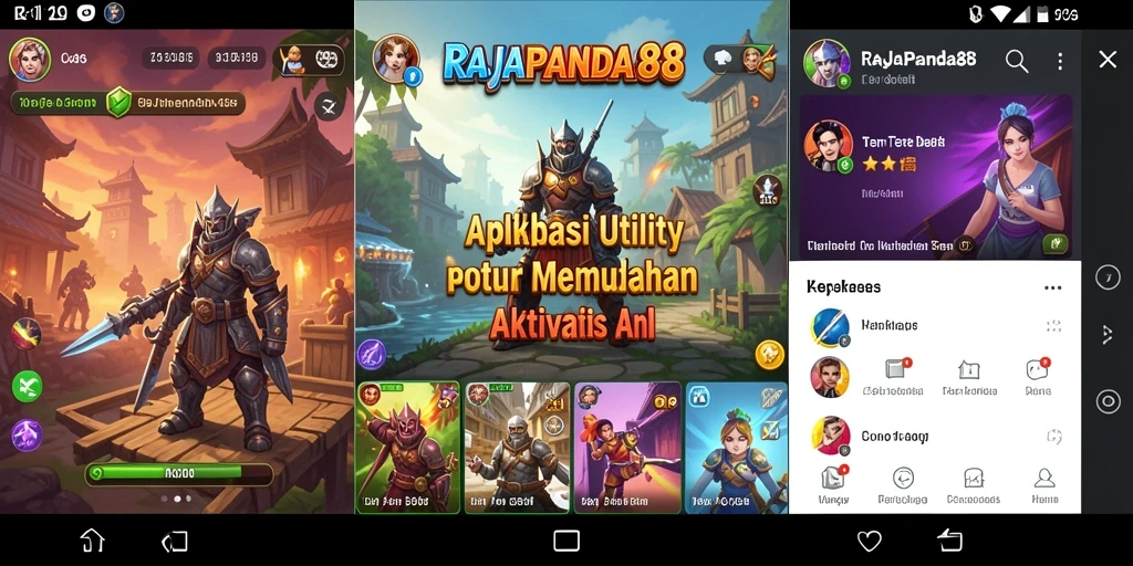 Tampilan antarmuka RAJAPANDA88 yang memudahkan pengguna.