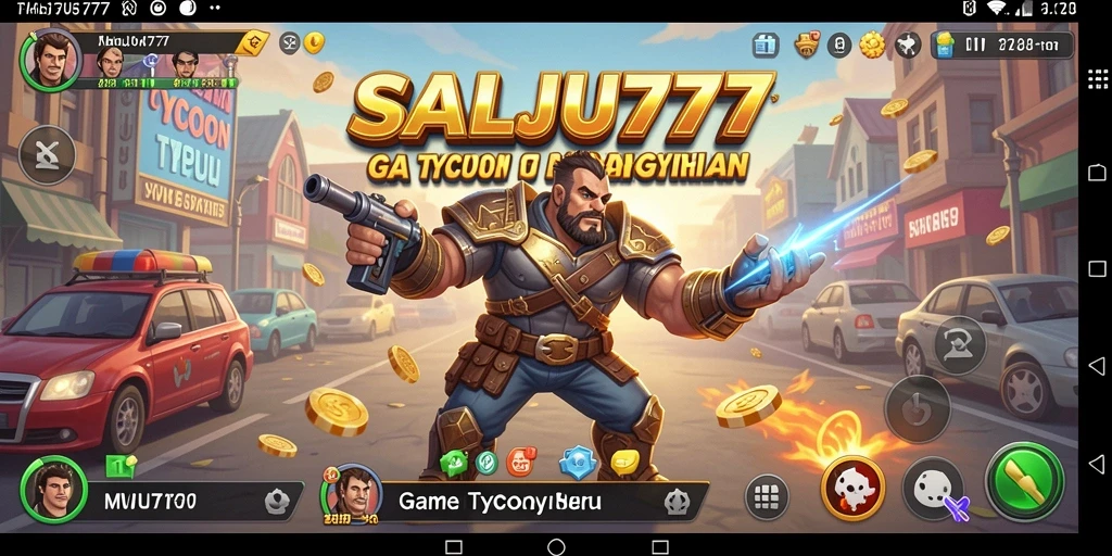 Tampilan menarik dari gameplay SALJU777 yang menantang.
