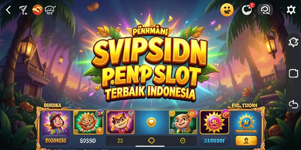Tampilan gameplay seru dari SVIPSIDN yang penuh warna.