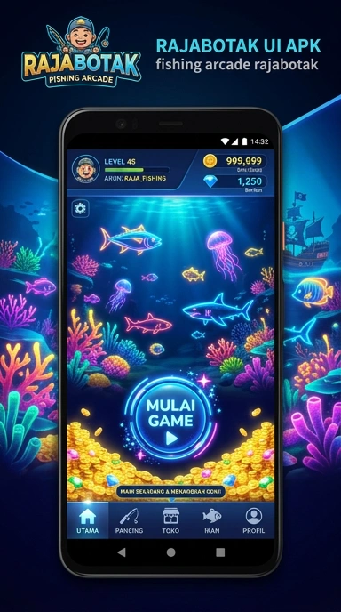 Proses pengunduhan aplikasi rajabotak yang cepat dan mudah.